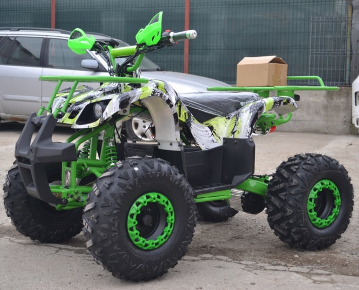 ATV electric NITRO Eco Toronto 1000W 48V 20Ah cu DIFERENTIAL #Verde [2]