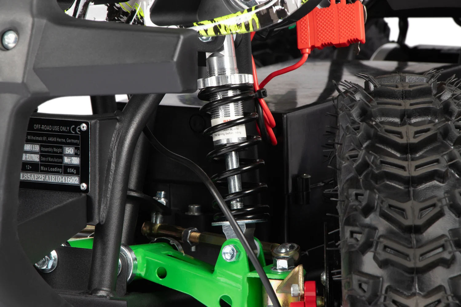 Atv electric NITRO Torino Quad 1000W 36V 12Ah, grafiti green [9]