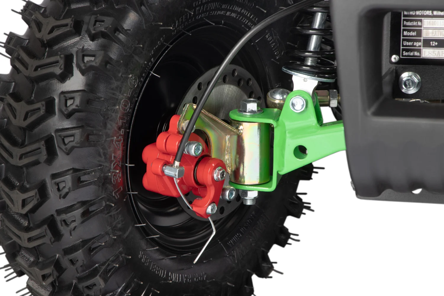 Atv electric NITRO Torino Quad 1000W 36V 12Ah, grafiti green [7]