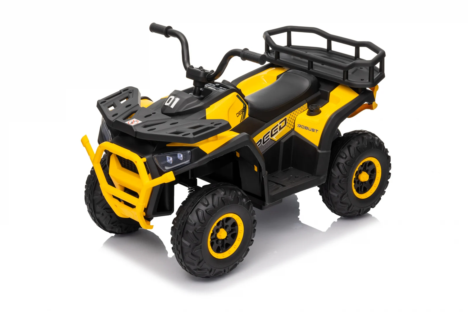 Electric ride-on ATV for children Solley MiniDesert, 2-5 years, 70W 12V, bluetooth, yellow [3]