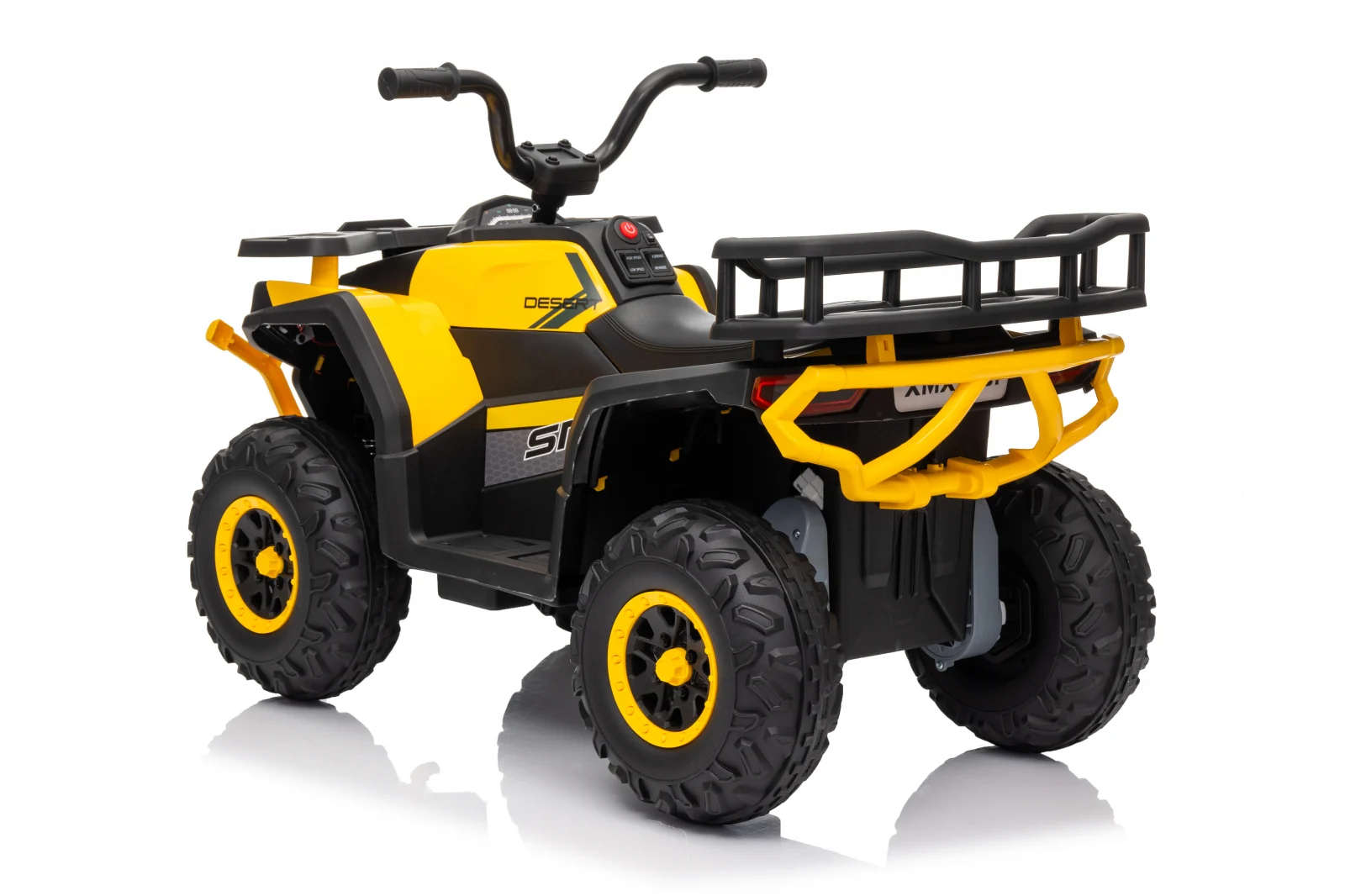 Electric ride-on ATV for children Solley MiniDesert, 2-5 years, 70W 12V, bluetooth, yellow [6]