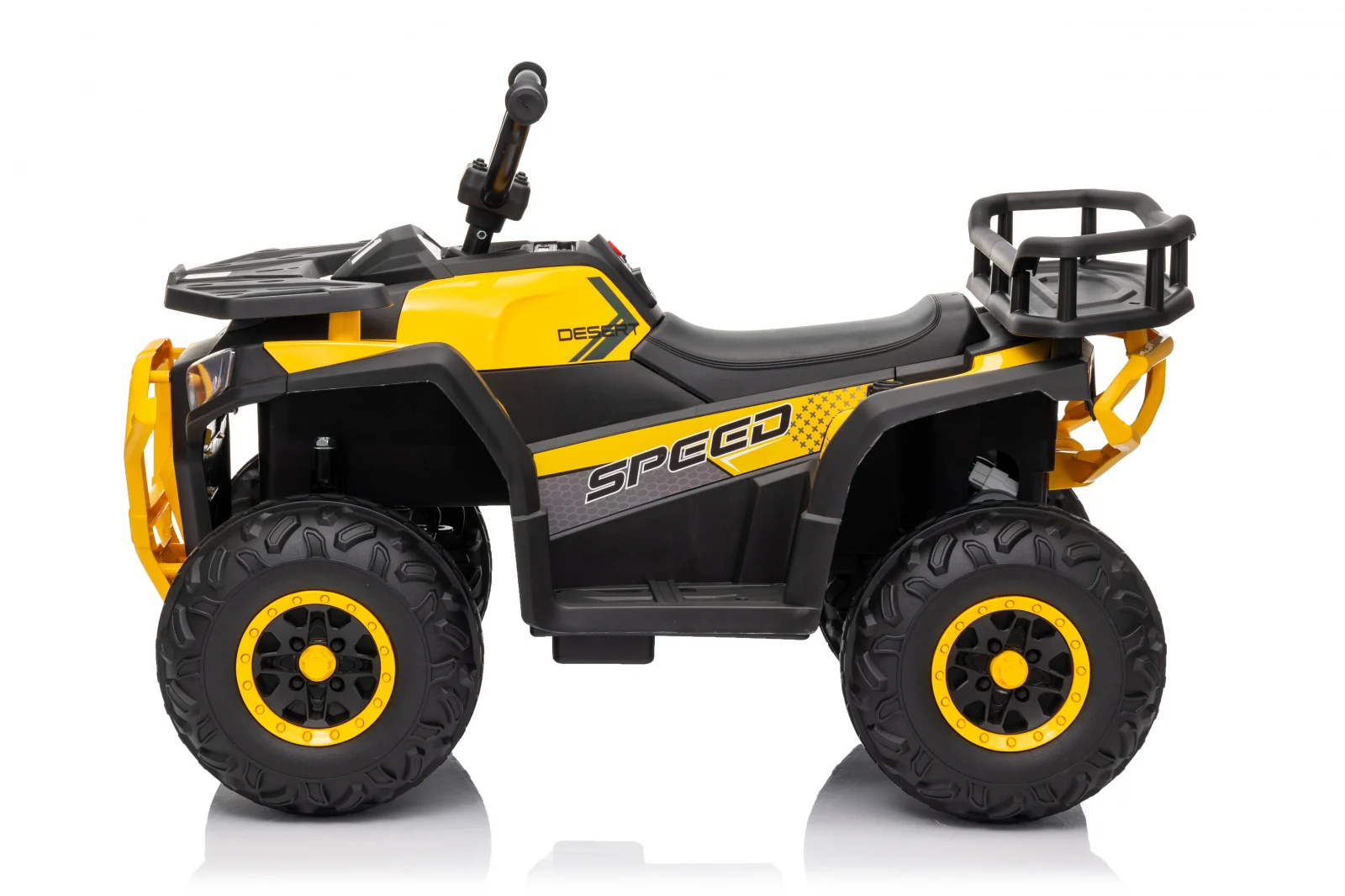 Electric ride-on ATV for children Solley MiniDesert, 2-5 years, 70W 12V, bluetooth, yellow [5]