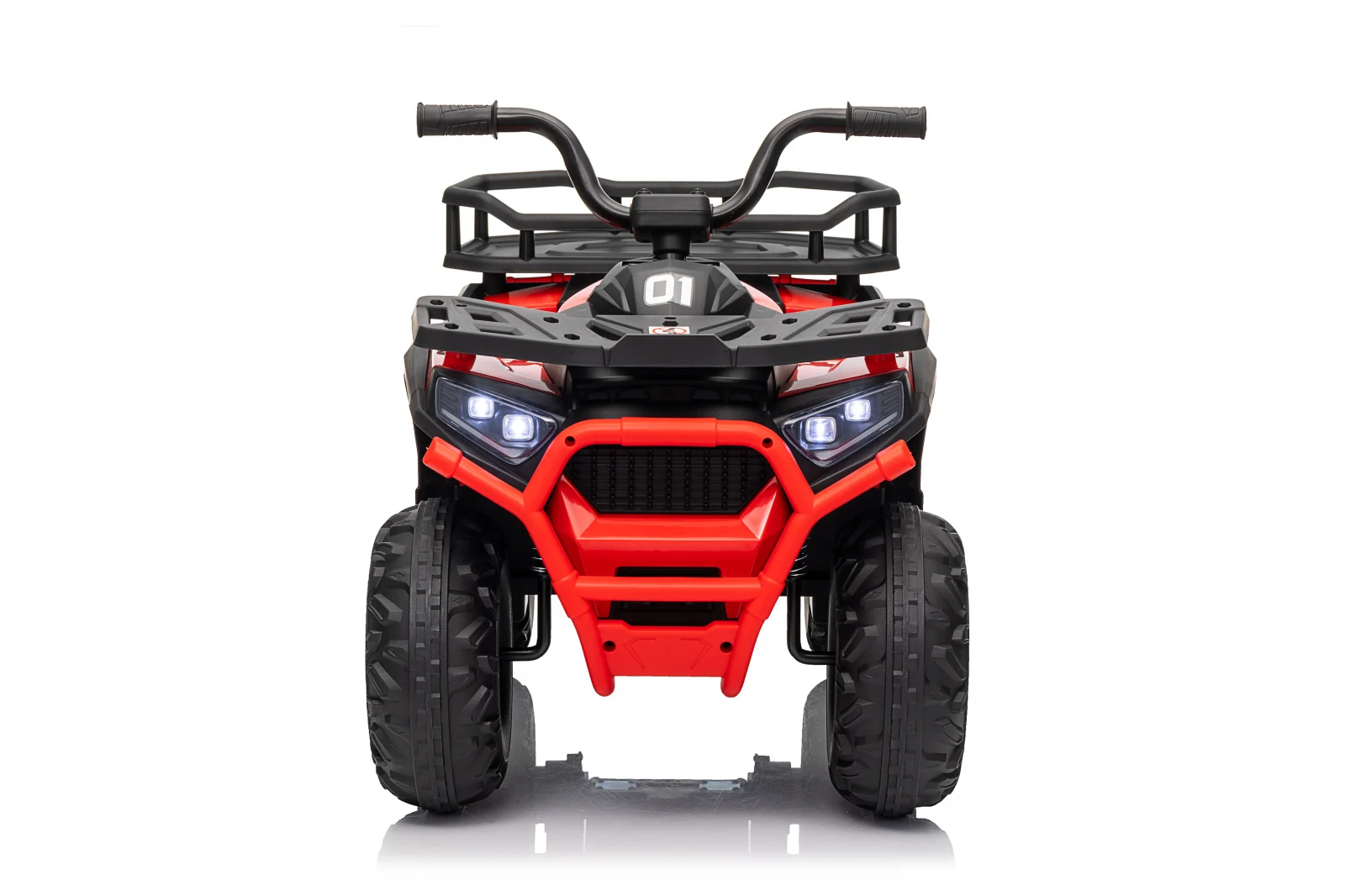 Electric ride-on ATV for children Solley MiniDesert, 2-5 years, 70W 12V, bluetooth, red [4]