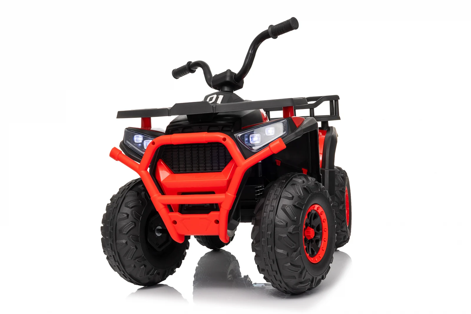 Electric ride-on ATV for children Solley MiniDesert, 2-5 years, 70W 12V, bluetooth, red [2]