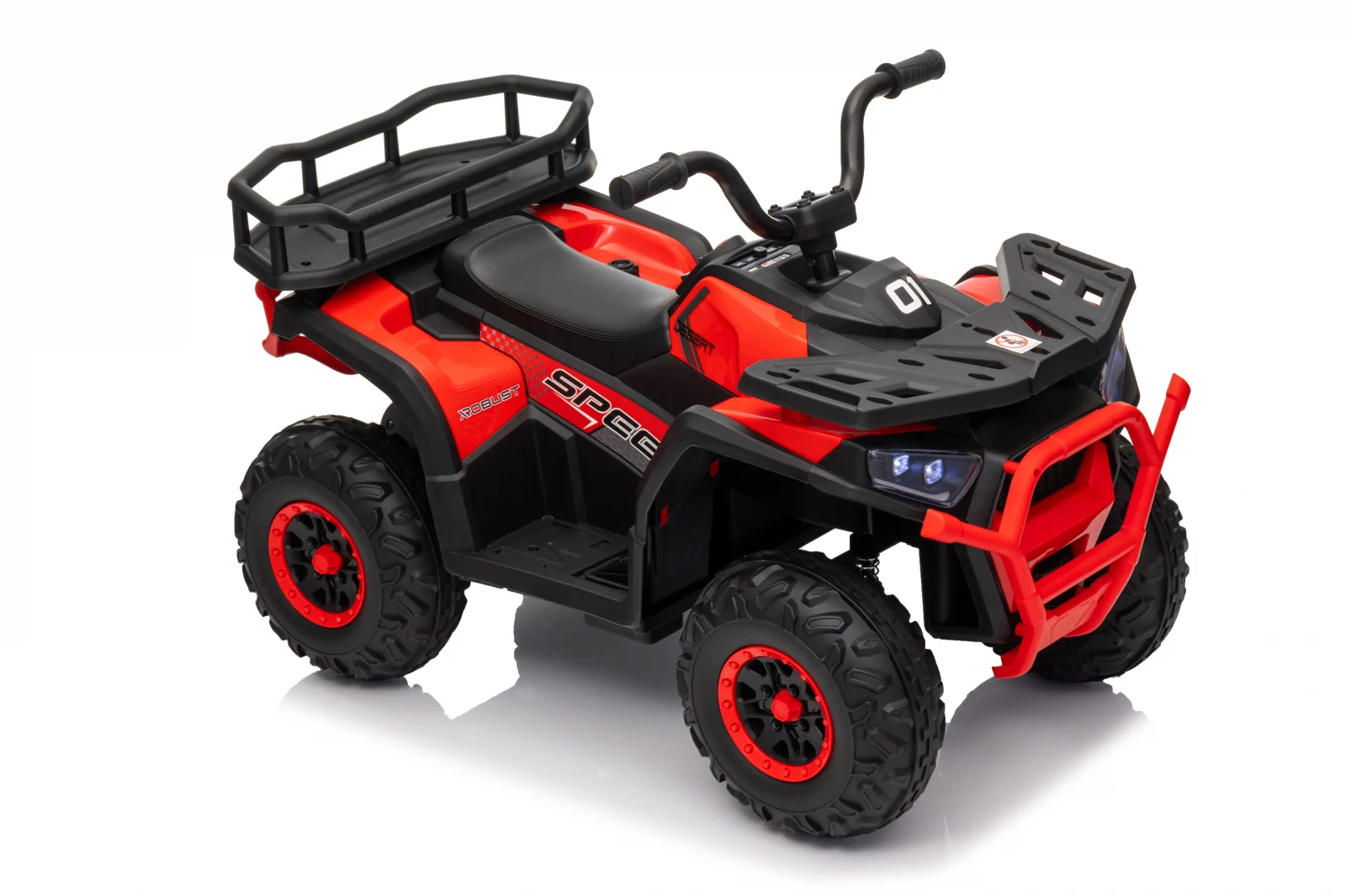 Electric ride-on ATV for children Solley MiniDesert, 2-5 years, 70W 12V, bluetooth, red [5]