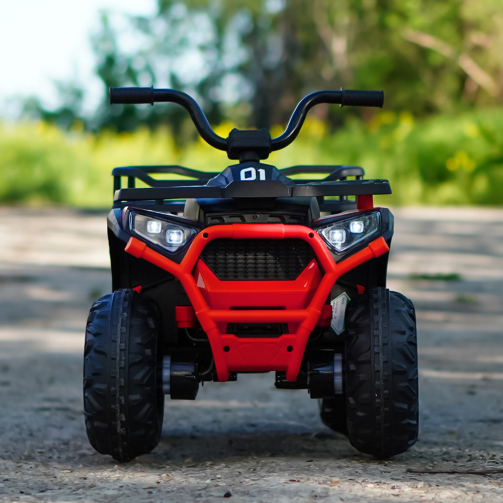 ATV electric pentru copii 2 - 5 ani, Solley MiniDesert, 70W 12V, bluetooth, rosu [3]