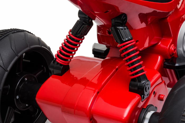 ATV electric pentru copii BJ718, 110W, 24V, 2 baterii, premium, negru [5]