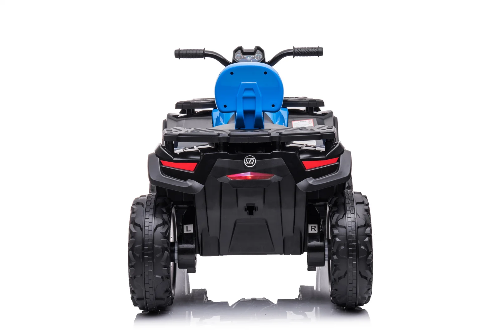 ATV electric pentru copii BJS615, 4x4, accesorii incluse, 320W, 24V, bluetooth, echipare premium, albastru [12]
