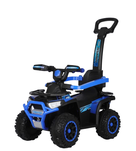 3 in 1 Electric ride-on ATV for children with  handle, 30W 6V, standard equipped, blue [1]