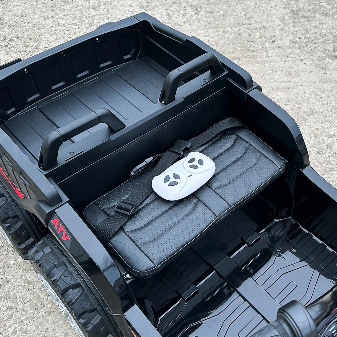 ATV electric pentru copii FarmQuad 6x6, 180W, 12V 14AH, premium, negru [13]