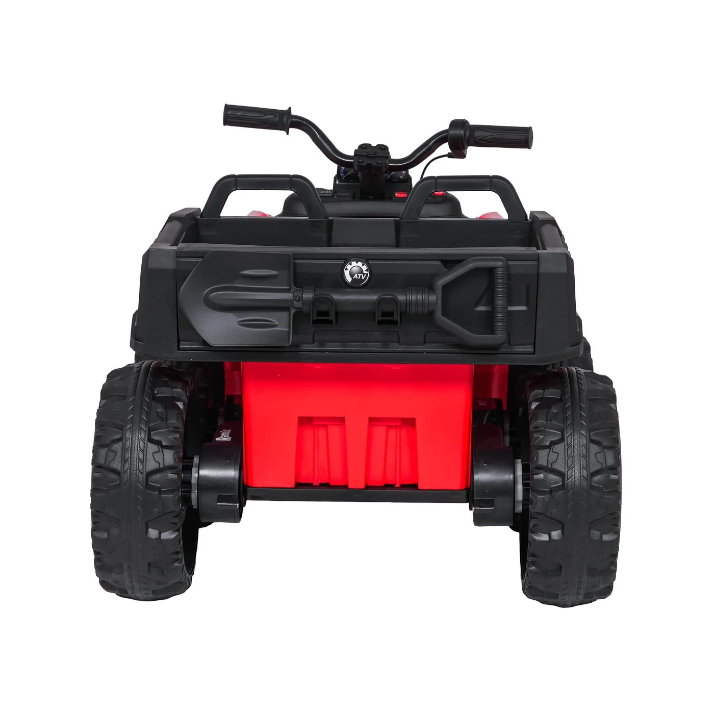 ATV electric pentru copii FarmQuad 6x6, 180W, 12V 14AH, premium, rosu [7]