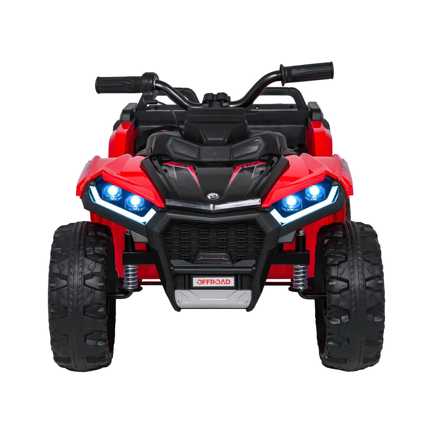ATV electric pentru copii FarmQuad 6x6, 180W, 12V 14AH, premium, rosu [3]