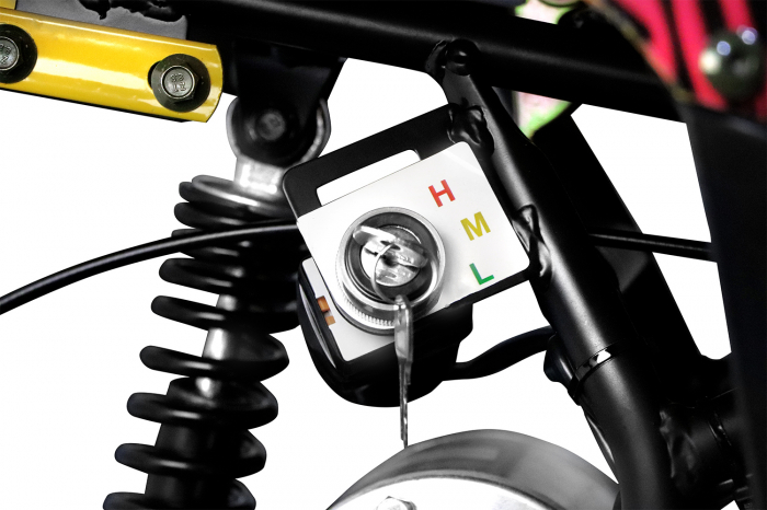 ATV electric pentru copii Kinderauto ECO Torino Cross, 1000W putere, 36V #Graffiti [9]