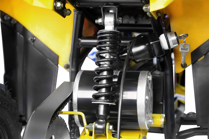 ATV electric pentru copii Kinderauto ECO Torino Cross, 1000W putere, 36V #Graffiti [7]