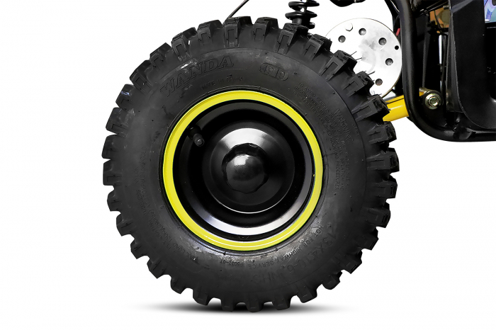 ATV electric pentru copii Kinderauto ECO Torino Cross, 1000W putere, 36V #Graffiti [10]