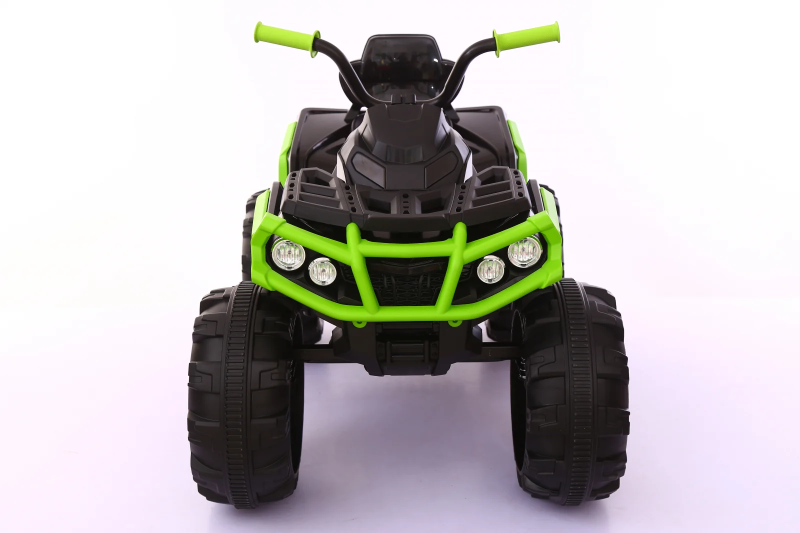 ATV electric pentru copii, model Offroad-K, 90W, 12V, scaun tapitat, verde [4]