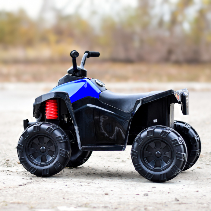 ATV electric pentru copii Wolf, 70W 12V, standard, albastru [9]