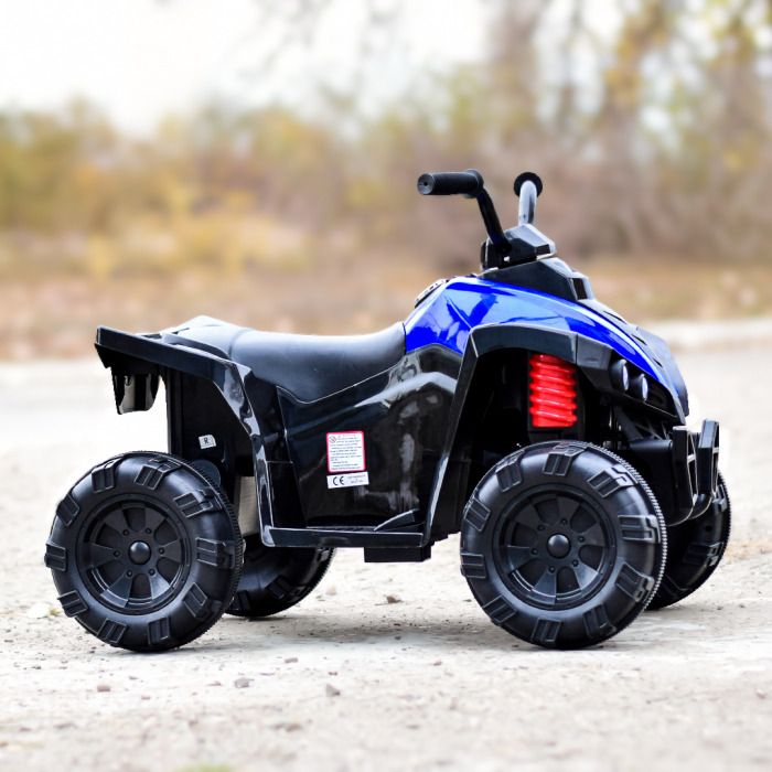 ATV electric pentru copii Wolf, 70W 12V, standard, albastru [5]