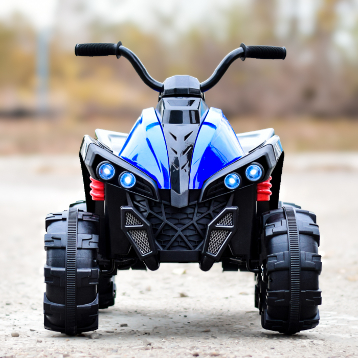 ATV electric pentru copii Wolf, 70W 12V, standard, albastru [3]