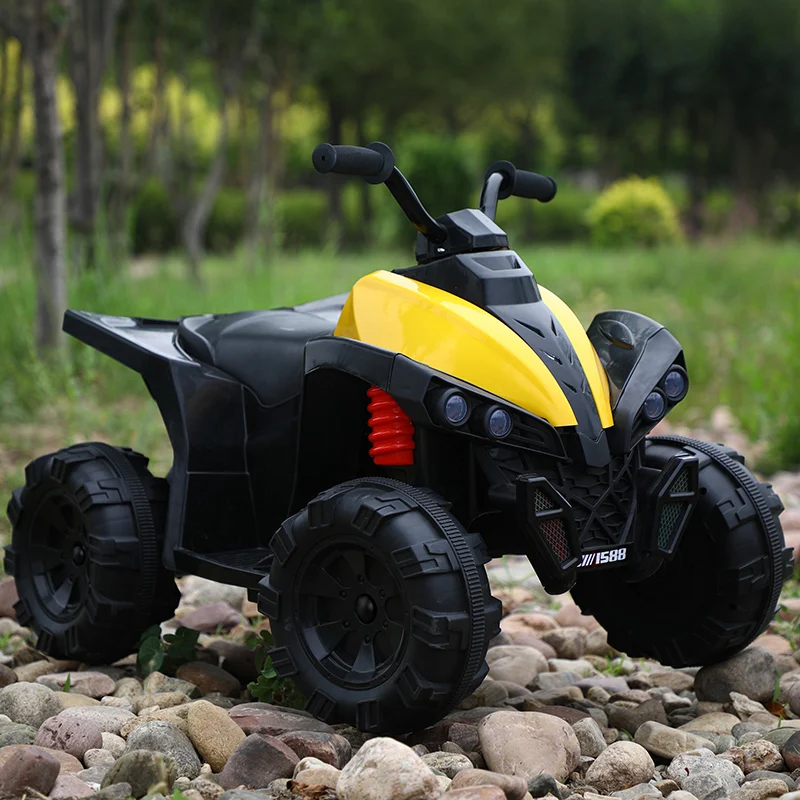 Ride on ATV for children, Wolf, 70W 12V, standard, yellow [6]