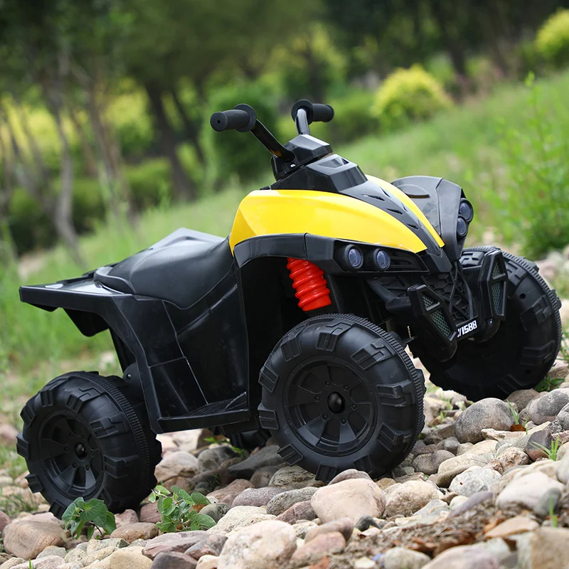 Ride on ATV for children, Wolf, 70W 12V, standard, yellow [7]