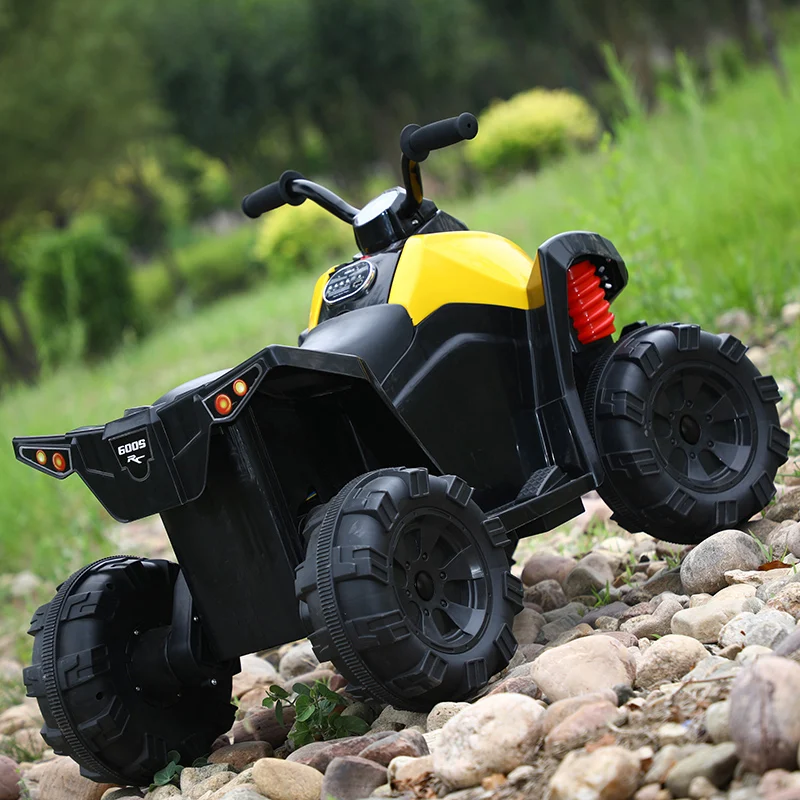 Ride on ATV for children, Wolf, 70W 12V, standard, yellow [3]
