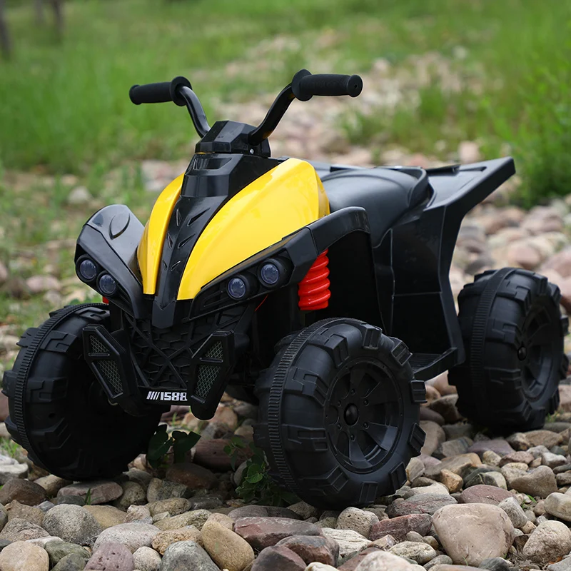 Ride on ATV for children, Wolf, 70W 12V, standard, yellow [2]