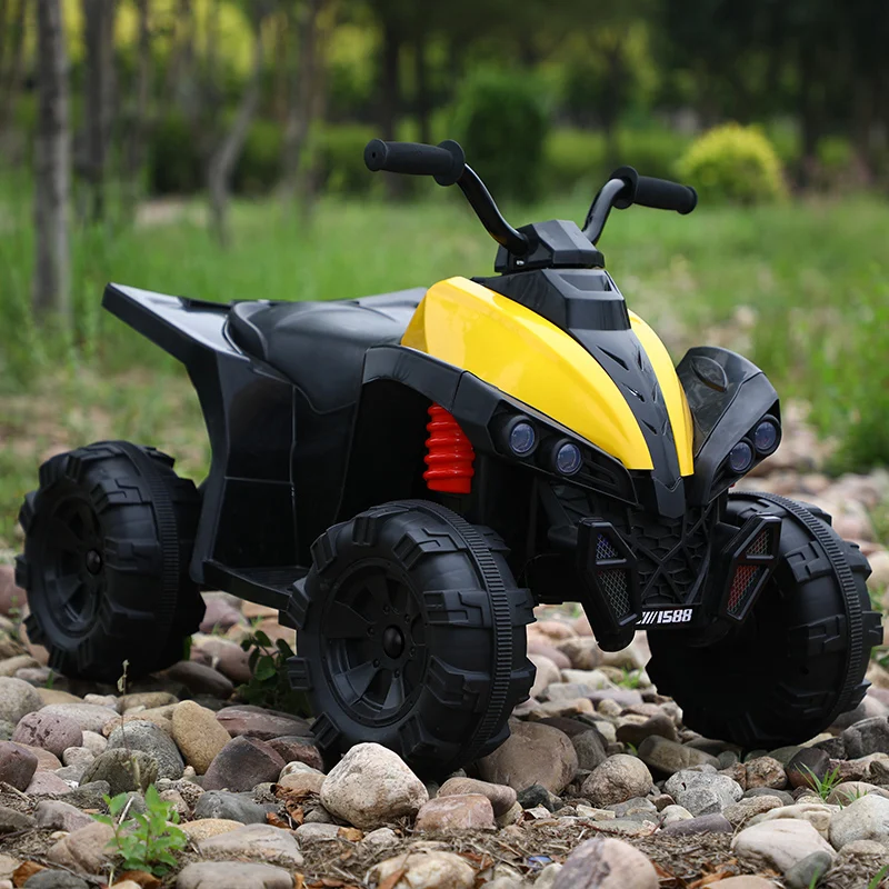 Ride on ATV for children, Wolf, 70W 12V, standard, yellow [5]
