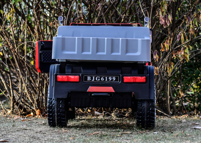 Basculanta electrica, pentru 2 copii, 4WD Truck 180W, 12V premium, rosie [16]
