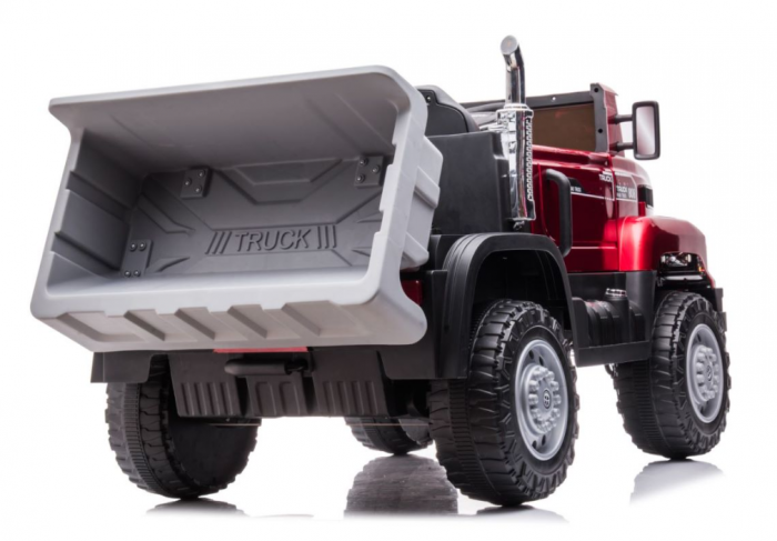 Basculanta electrica, pentru 2 copii, 4WD Truck 180W, 12V premium, rosie [9]