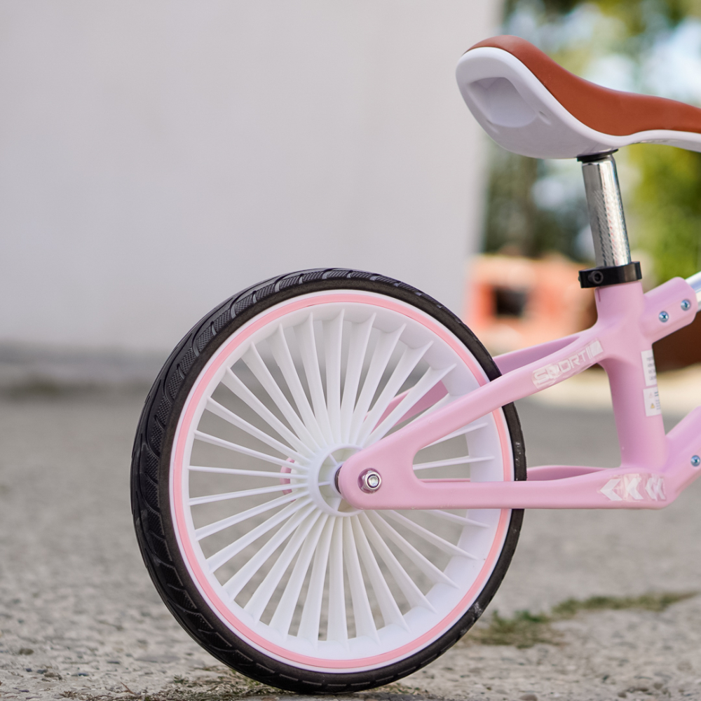 Kids’ Balance Bike, Ages 2-5 Years, 12-Inch Soft Foam Wheels, pink [9]