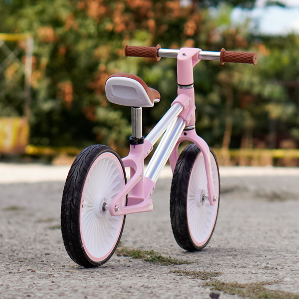 Kids’ Balance Bike, Ages 2-5 Years, 12-Inch Soft Foam Wheels, pink [8]
