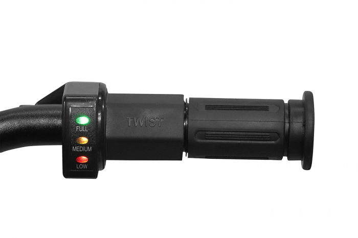 Bicicleta electrica fara pedale, Nitro Bike DIKY 180W 24V Lithium , Roti 12 inch, Rosu [13]