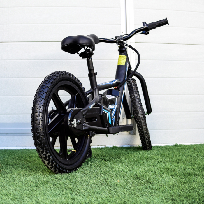 Electric bicycle without pedals, Nitro Bike DIKY 180W 24V Lithium, 16 inch wheels, Blue [4]