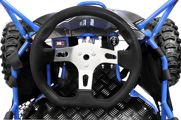 Buggy electric pentru copii NITRO Crosser 1000W 36V #Albastru [6]