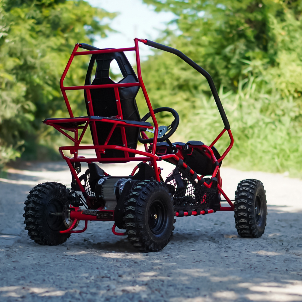 Buggy electric pentru copii NITRO Crosser 1000W 36V #Rosu [7]