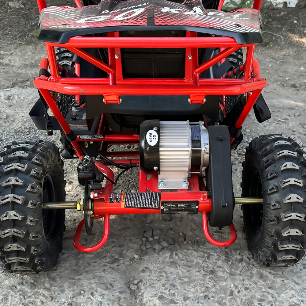 Buggy electric pentru copii NITRO Crosser 1000W 36V #Rosu [15]