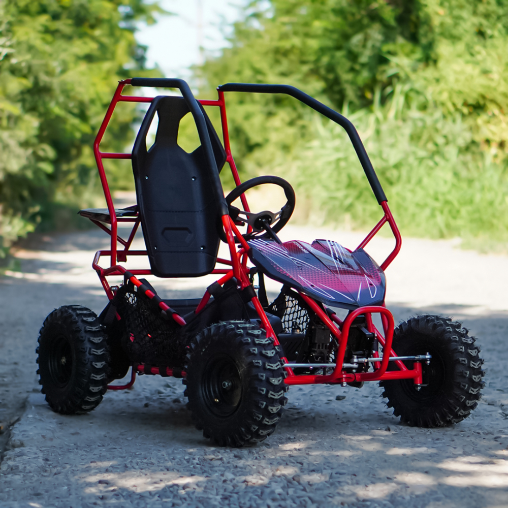 Buggy electric pentru copii NITRO Crosser 1000W 36V #Rosu [10]