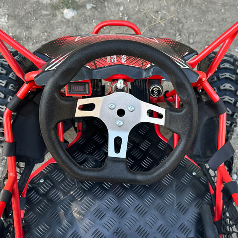 Buggy electric pentru copii NITRO Crosser 1000W 36V #Rosu [13]