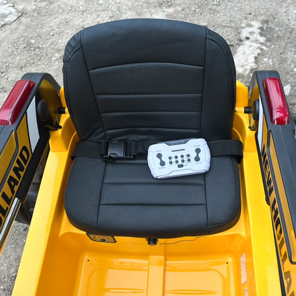 Kids Ride-On NEW Holland 12V 300W Electric Front Loader – Yellow [14]