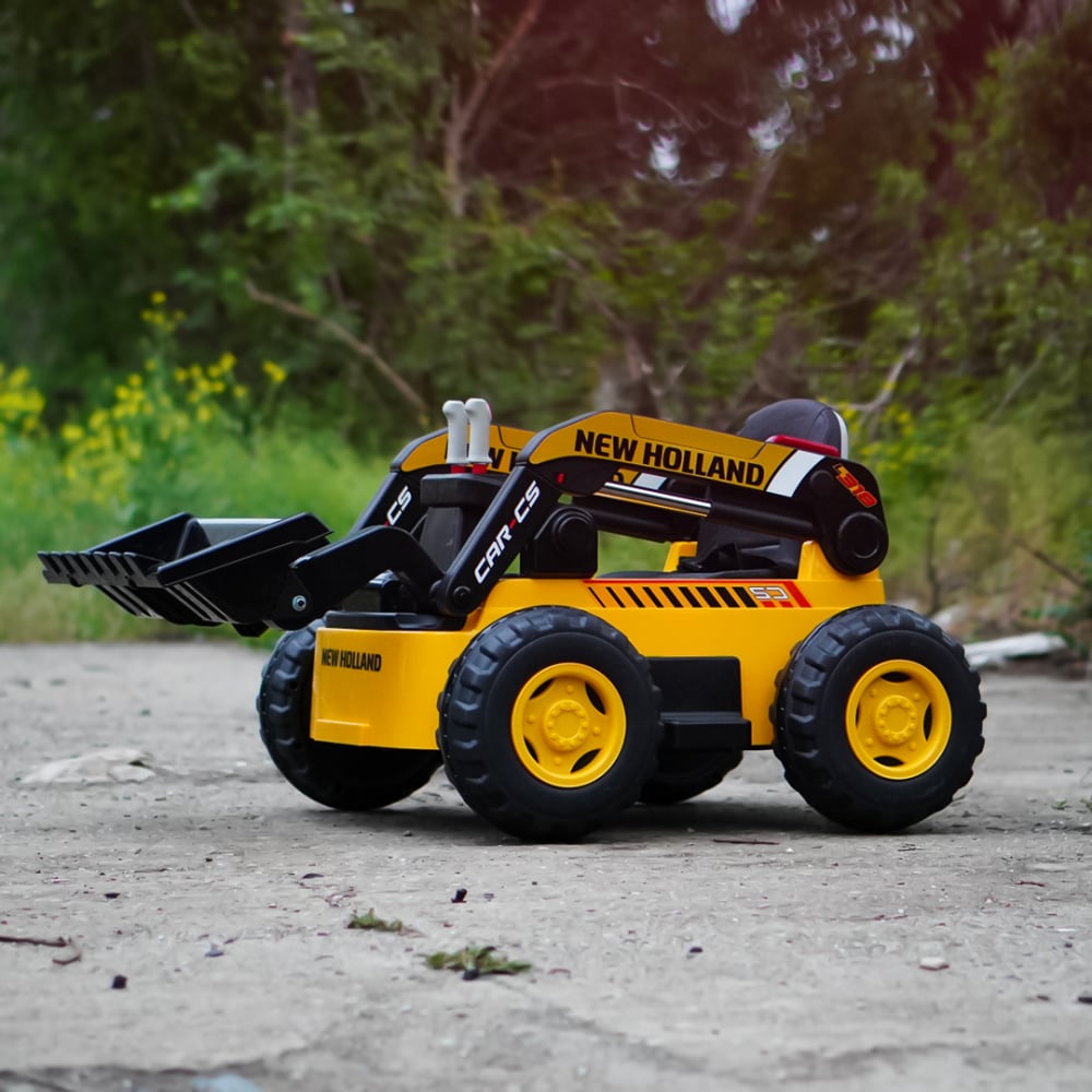 Kids Ride-On NEW Holland 12V 300W Electric Front Loader – Yellow [5]