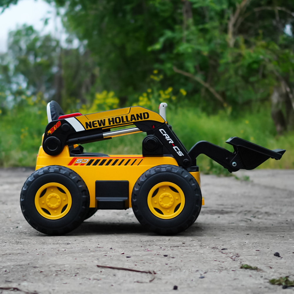 Kids Ride-On NEW Holland 12V 300W Electric Front Loader – Yellow [9]