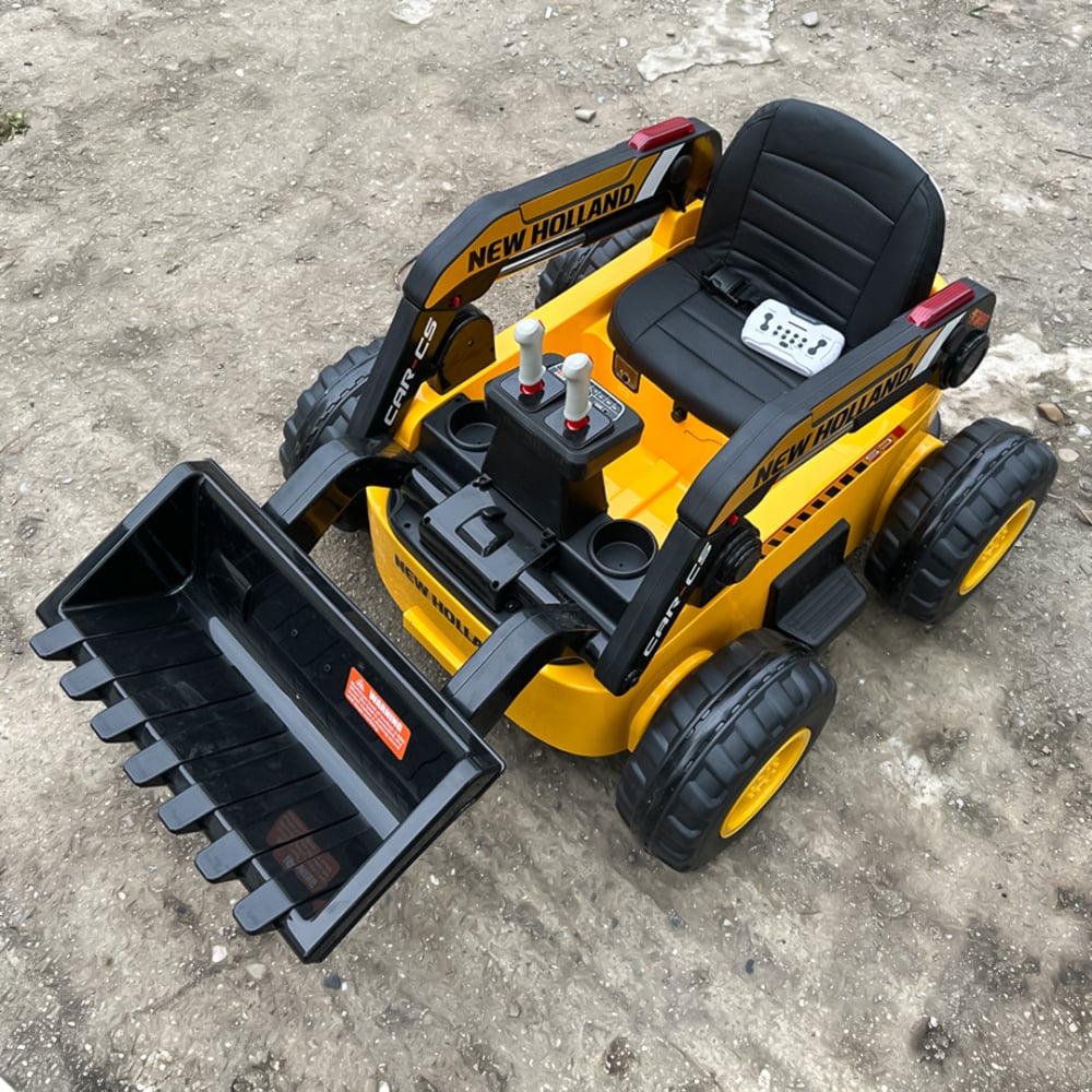 Kids Ride-On NEW Holland 12V 300W Electric Front Loader – Yellow [11]