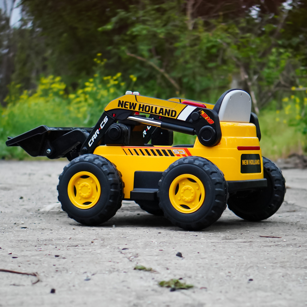 Kids Ride-On NEW Holland 12V 300W Electric Front Loader – Yellow [6]