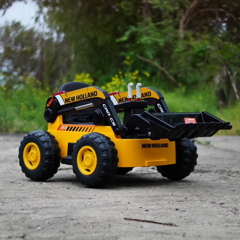 Kids Ride-On NEW Holland 12V 300W Electric Front Loader – Yellow [2]