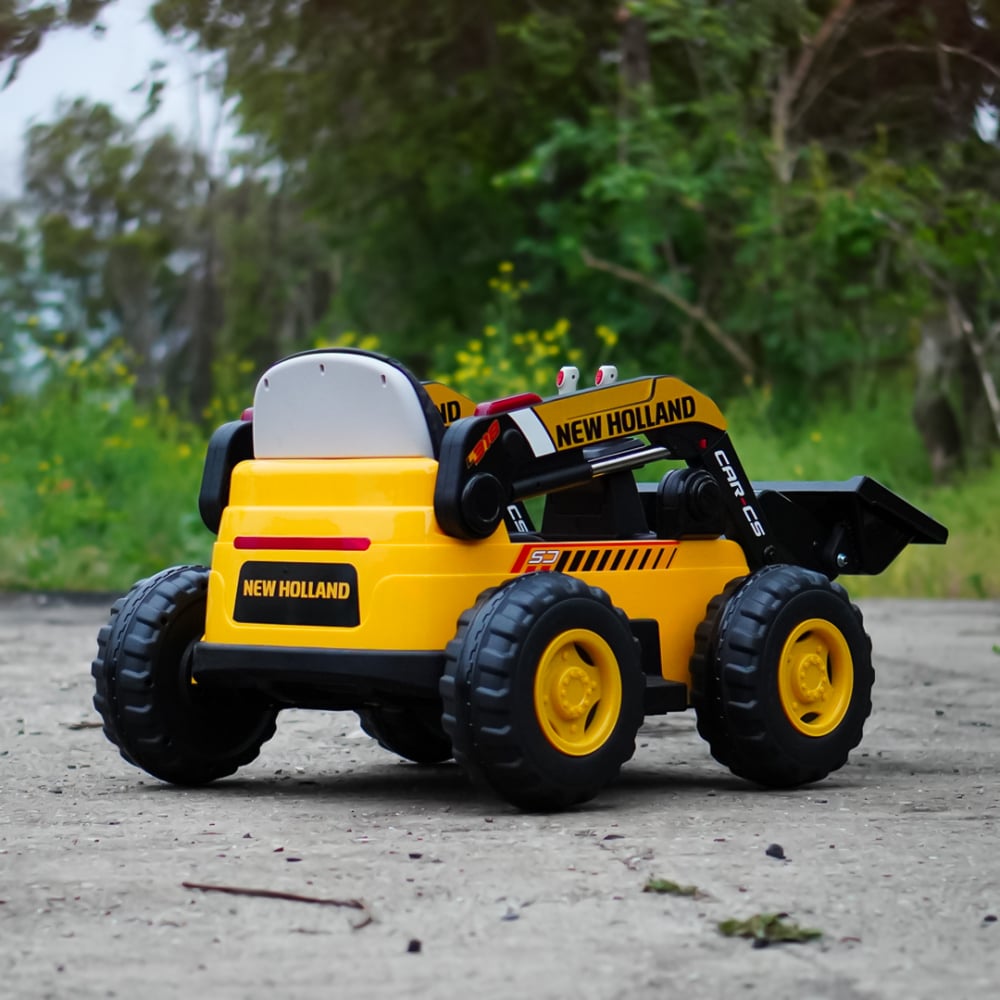 Kids Ride-On NEW Holland 12V 300W Electric Front Loader – Yellow [8]