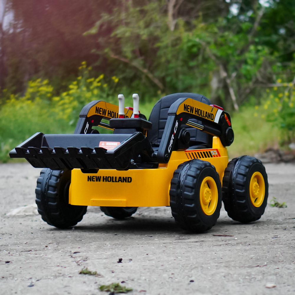 Kids Ride-On NEW Holland 12V 300W Electric Front Loader – Yellow [3]