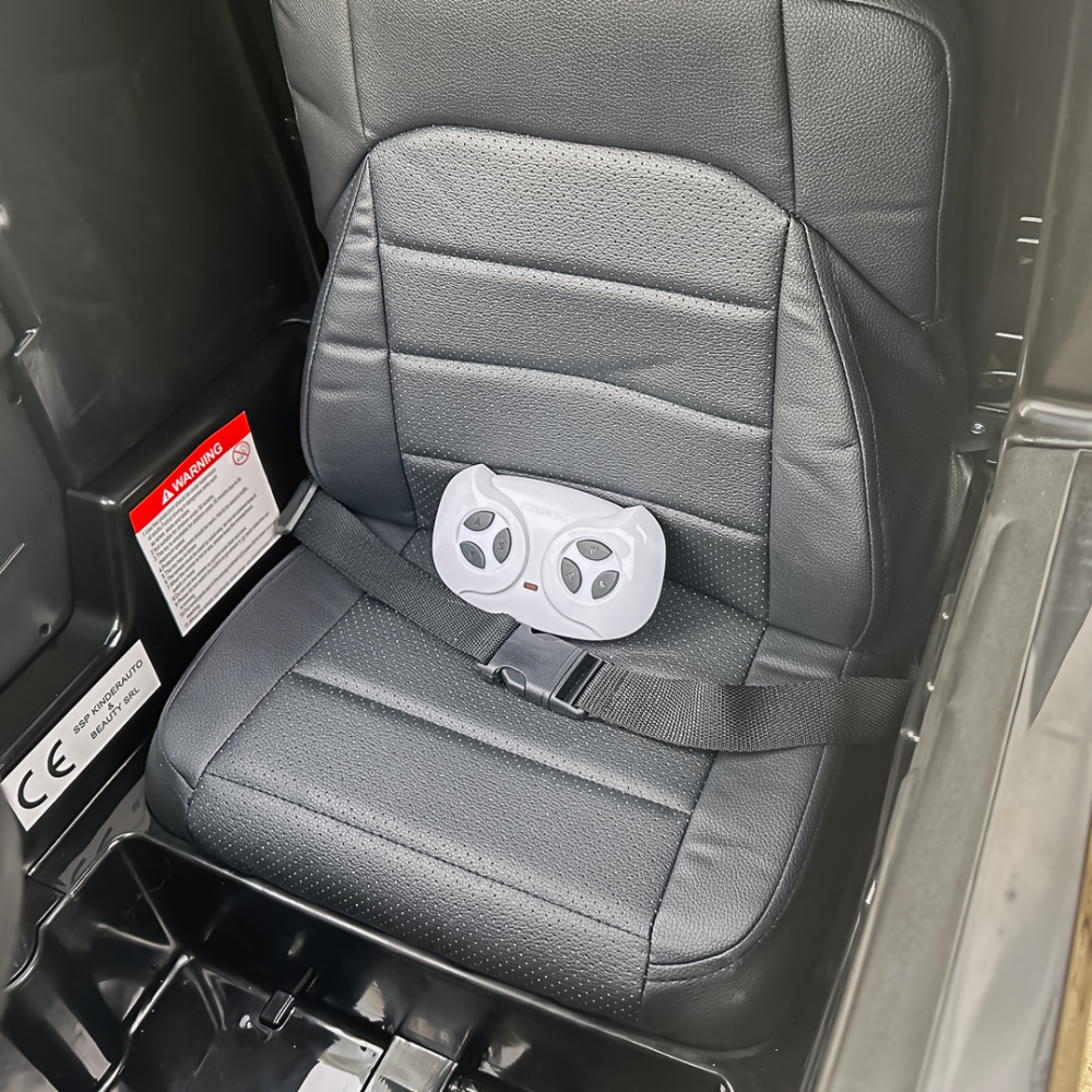 Camion electric pentru copii, SCANIA R-SERIES, tractiune 4x4, 180W, 12V 14Ah, echipare premium, negru [15]