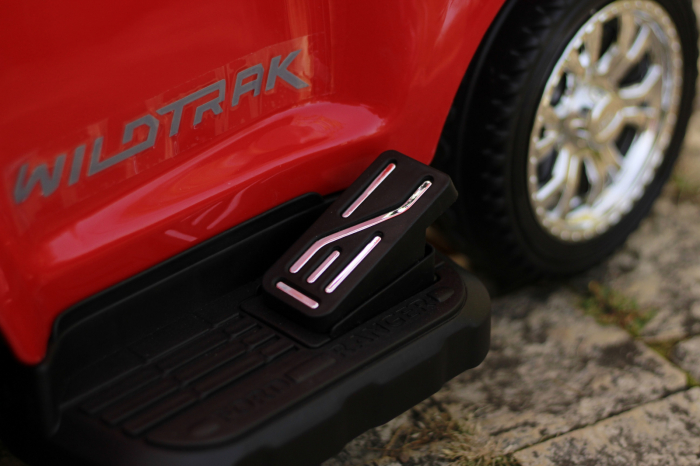 Carucior electric pentru copii 3 in 1 cu licenta Ford Ranger, STANDARD, rosu [12]