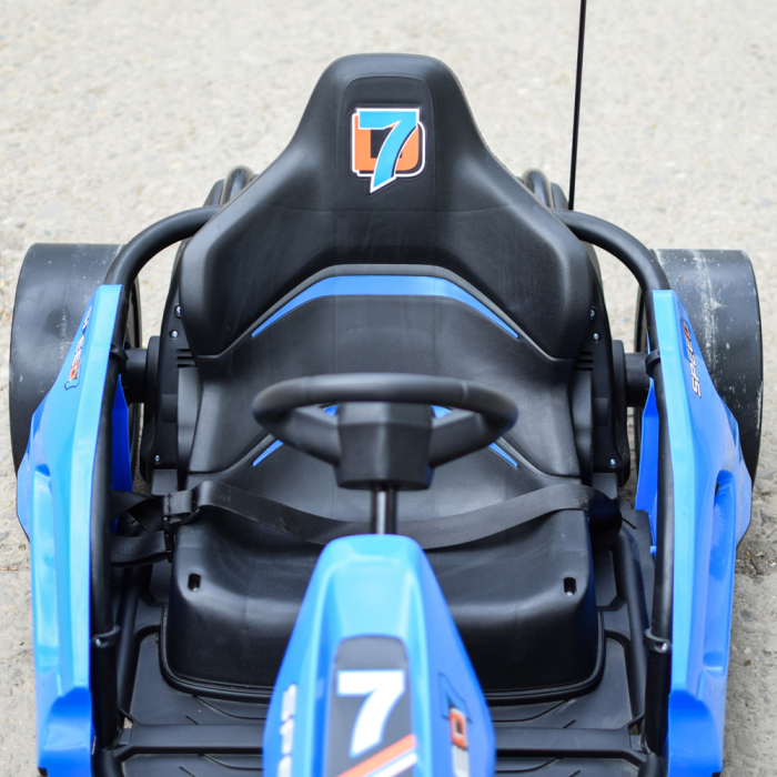 Ride-on electric Go Kart A035 F1 24V, EVA wheels, blue [20]